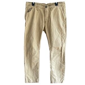 Men's Jetlag Premium Adventure Canvas Chino Pants Size 34x32.5